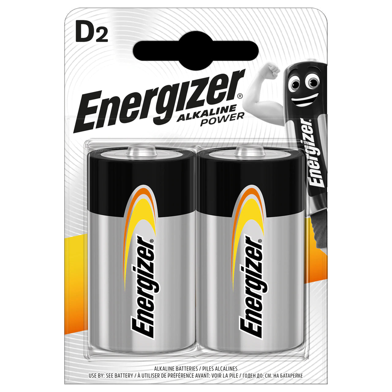 ENERGIZER® ALKALINE POWER – D2